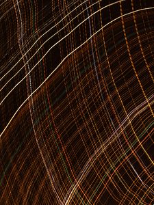 Preview wallpaper lines, movement of light, long exposure, glow