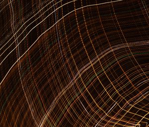 Preview wallpaper lines, movement of light, long exposure, glow