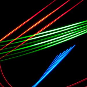 Preview wallpaper lines, neon, colorful, black