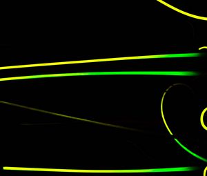 Preview wallpaper lines, neon, darkness, glow, light