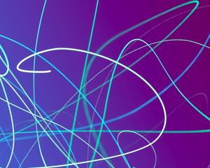 Preview wallpaper lines, neon, glow, gradient, abstraction