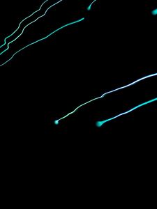 Preview wallpaper lines, neon, glow, black, points