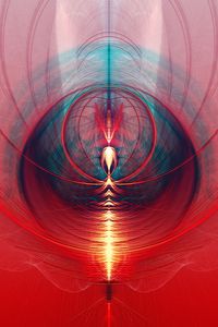 Preview wallpaper lines, rays, glow, abstraction, red