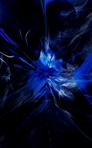 Preview wallpaper lines, rays, shapes, glow, blue