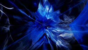 Preview wallpaper lines, rays, shapes, glow, blue