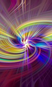 Preview wallpaper lines, rotation, colorful