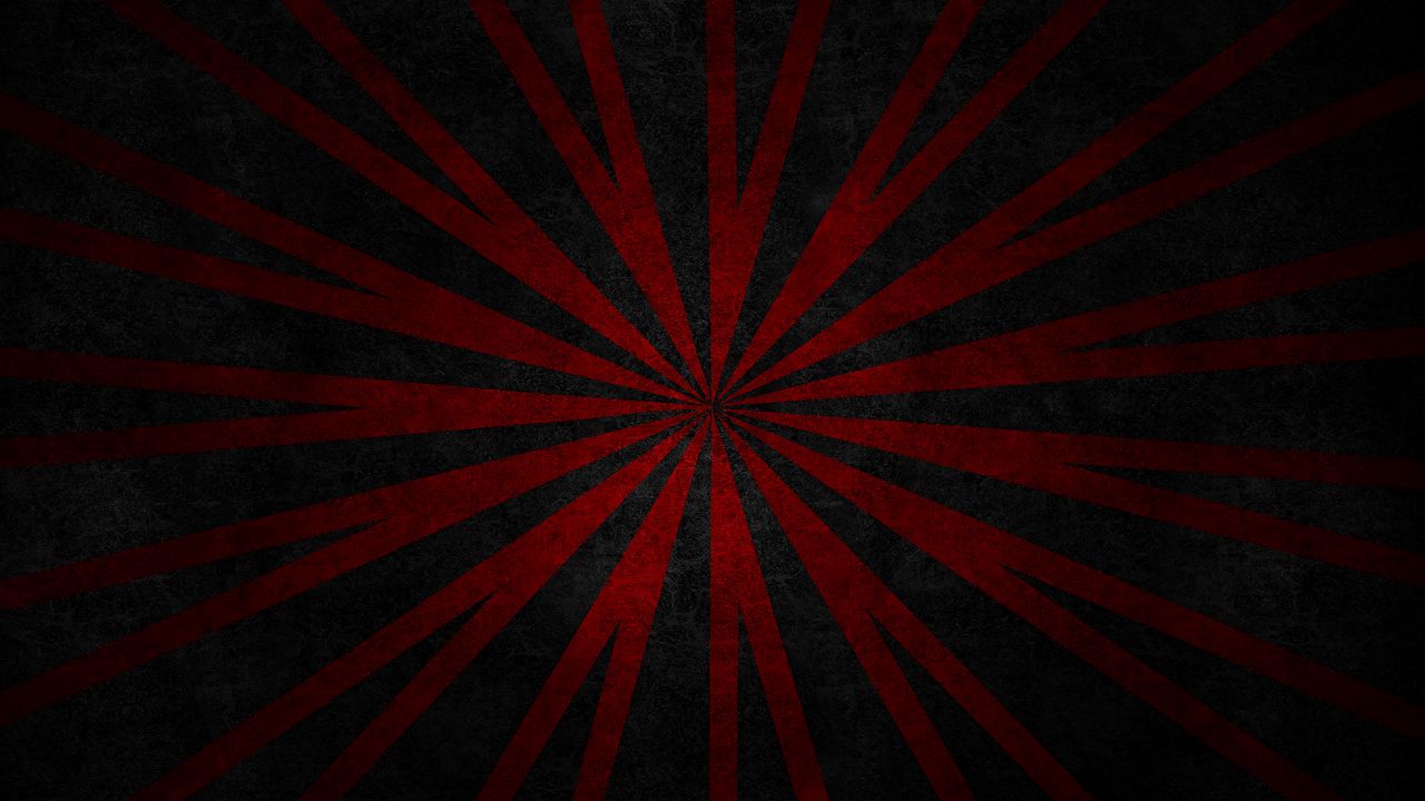 Wallpaper lines, rotation, red, black