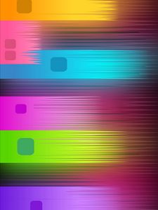 Preview wallpaper lines, shapes, colorful, rainbow, strokes