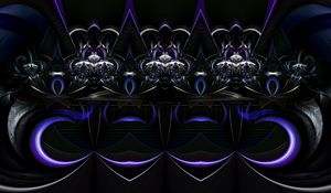 Preview wallpaper lines, shapes, glow, volume, abstraction, dark