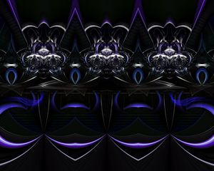 Preview wallpaper lines, shapes, glow, volume, abstraction, dark