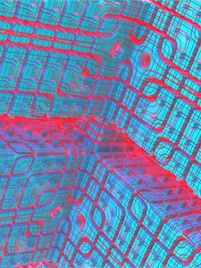 Preview wallpaper lines, shapes, glow, volume, abstraction, blue