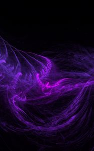 Preview wallpaper lines, shapes, purple, darkness, abstraction