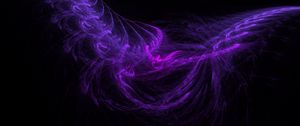 Preview wallpaper lines, shapes, purple, darkness, abstraction