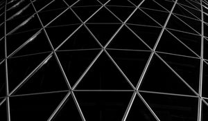 Preview wallpaper lines, shapes, rhombuses, abstraction, black