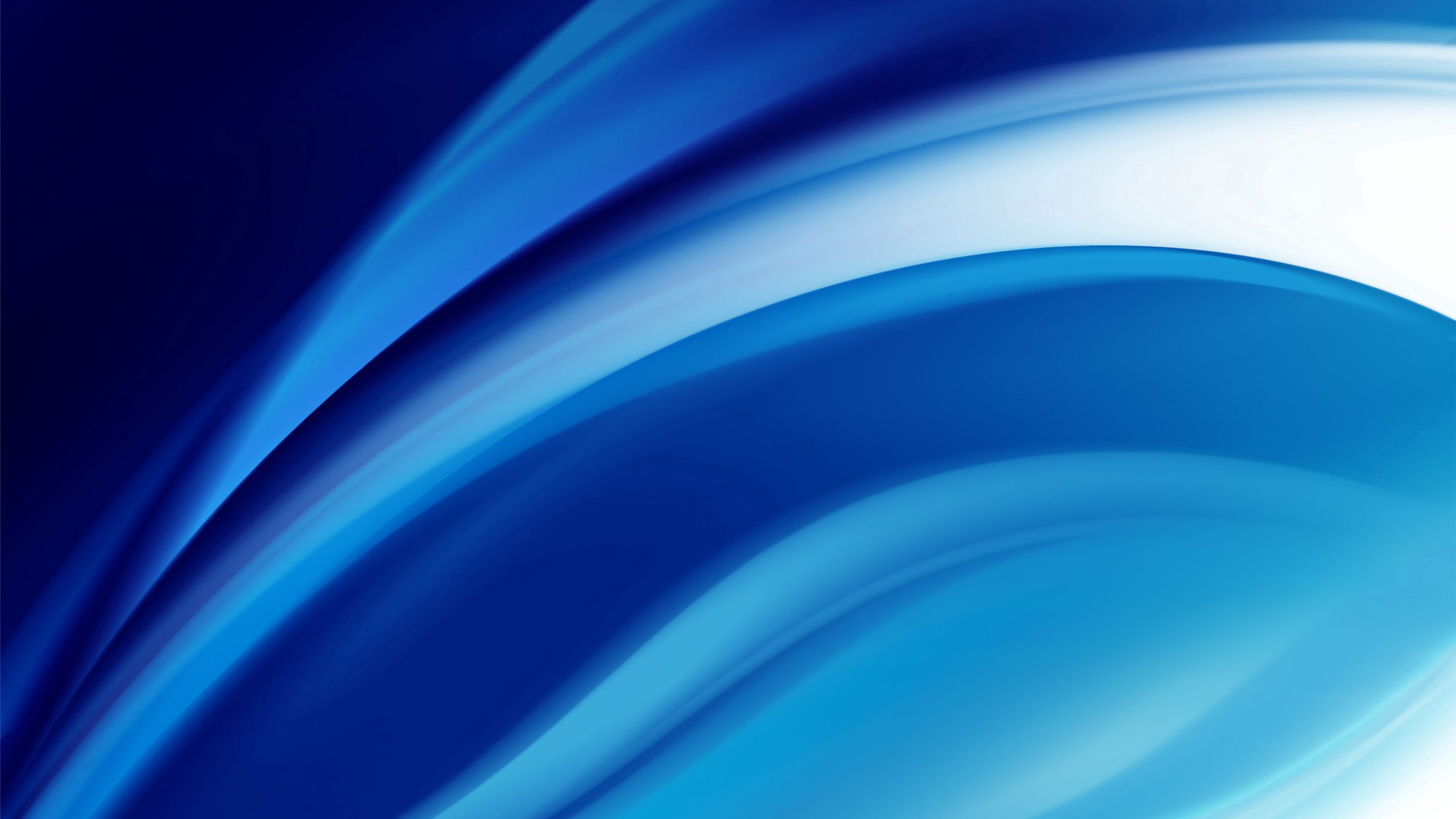 Download wallpaper 2560x1440 lines, soft, blue widescreen 16:9 hd ...