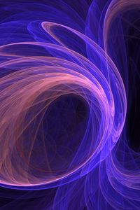 Preview wallpaper lines, spiral, glow, abstraction