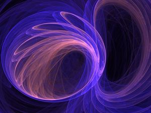 Preview wallpaper lines, spiral, glow, abstraction