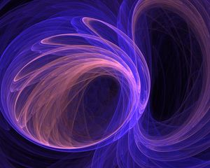 Preview wallpaper lines, spiral, glow, abstraction