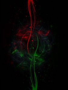 Preview wallpaper lines, spots, dark, wavy