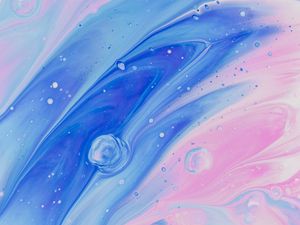 Preview wallpaper lines, stains, pink, blue, bright