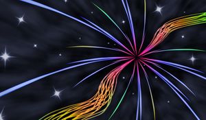 Preview wallpaper lines, stars, rainbow