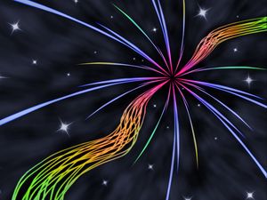 Preview wallpaper lines, stars, rainbow