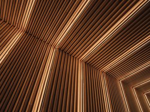 Preview wallpaper lines, stripes, backlight, brown
