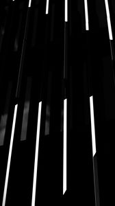 Preview wallpaper lines, stripes, building, black, black and white