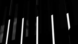 Preview wallpaper lines, stripes, building, black, black and white