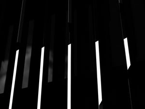 Preview wallpaper lines, stripes, building, black, black and white