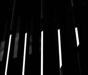 Preview wallpaper lines, stripes, building, black, black and white