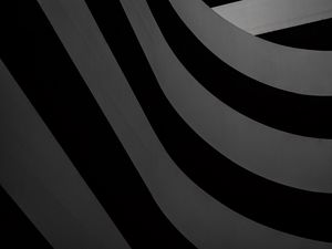 Preview wallpaper lines, stripes, bw, black, gray
