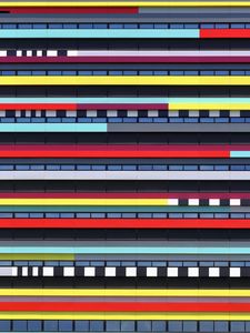 Preview wallpaper lines, stripes, colorful, square, surface