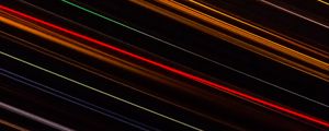 Preview wallpaper lines, stripes, colorful, light, abstraction