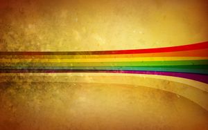 Preview wallpaper lines, stripes, colorful, ribbon, background