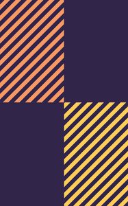 Preview wallpaper lines, stripes, marking, purple, yellow, pink