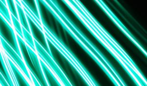 Preview wallpaper lines, stripes, neon, green, glowing