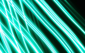 Preview wallpaper lines, stripes, neon, green, glowing