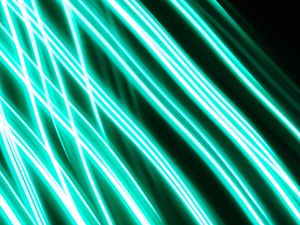 Preview wallpaper lines, stripes, neon, green, glowing