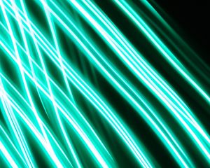 Preview wallpaper lines, stripes, neon, green, glowing