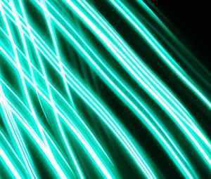 Preview wallpaper lines, stripes, neon, green, glowing