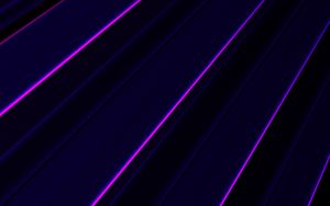 Preview wallpaper lines, stripes, neon, obliquely, glow, purple