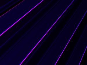 Preview wallpaper lines, stripes, neon, obliquely, glow, purple