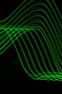Preview wallpaper lines, stripes, neon, green, black
