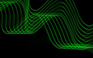 Preview wallpaper lines, stripes, neon, green, black