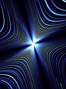 Preview wallpaper lines, stripes, neon, glow, abstraction