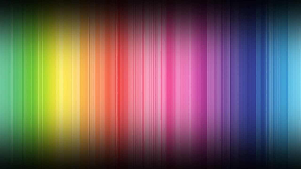 Wallpaper lines, stripes, rainbow, shadow hd, picture, image