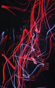Preview wallpaper lines, stripes, red, light, dark background
