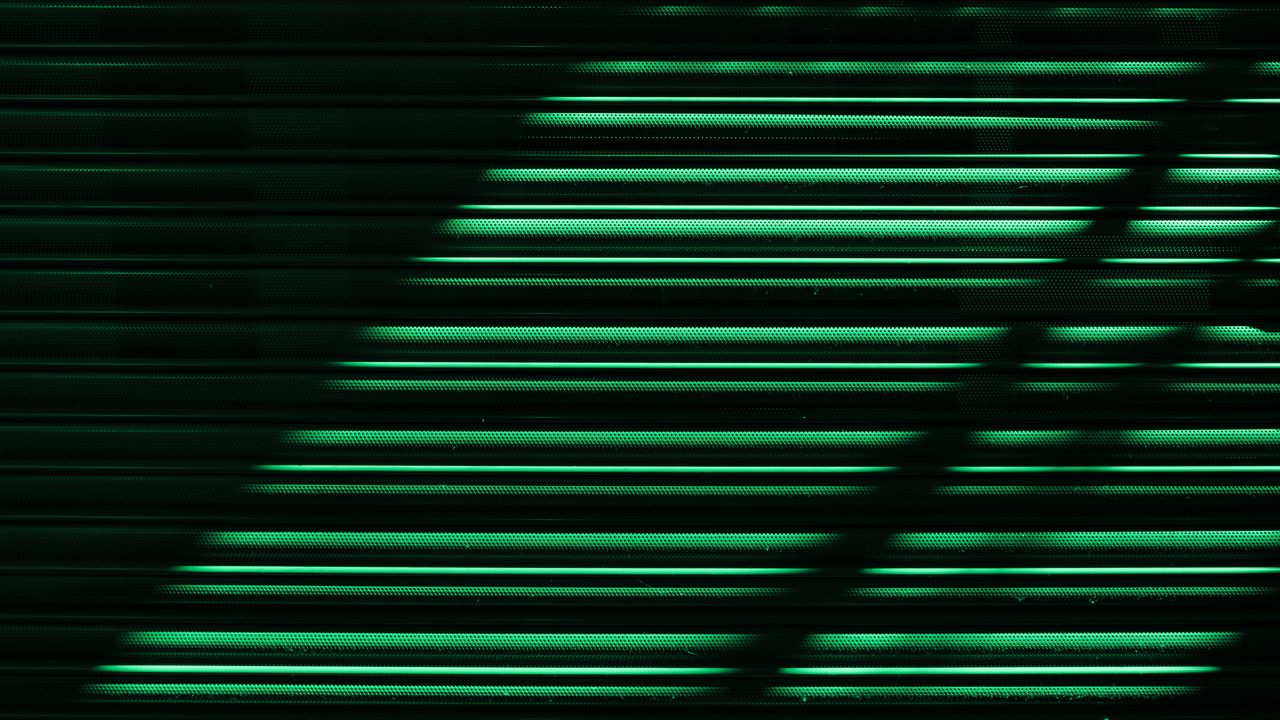 Wallpaper lines, stripes, shadow, dark, green