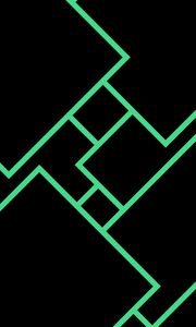 Preview wallpaper lines, texture, black, green